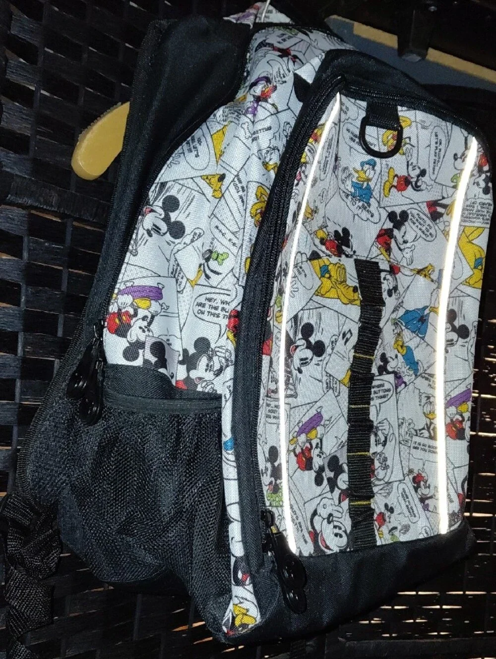 Disney Parks Backpack Mickey Mouse Comic Book Print